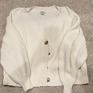 a new day Cream Button-Up Cardigan